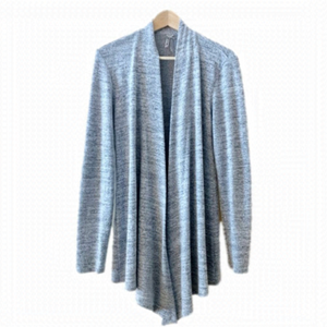 𝅺LIGHTWEIGHT Grey Waterfall Cardigan